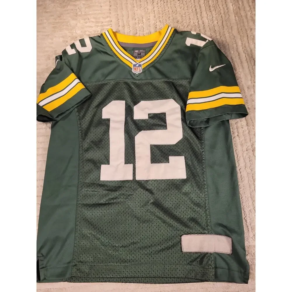 Nike Aaron Rodgers Green Bay Packers Jersey Youth Size Medium 10-12 Football